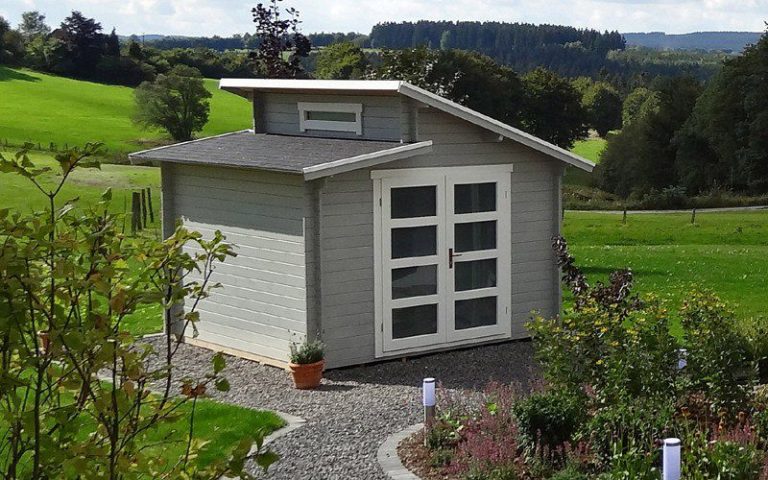 Baugenehmigung für das Gartenhaus Gartenhaus Aufbau